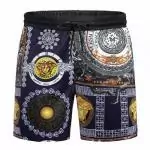 versace beach short discount versace printed shorts 834031